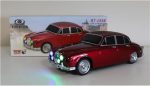 EVERTON RT-1958 Kırmızı Arabalı  Bluetooth Fm-Usb-Tf-Aux Şarjlı Nostaljik Radyo - Görsel 2