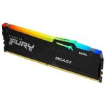 Kingston Beast RGB KF556C36BBEA-16 16GB (1x16GB) DDR5 5600MHz CL36 Siyah Gaming Ram (Bellek) - Görsel 2