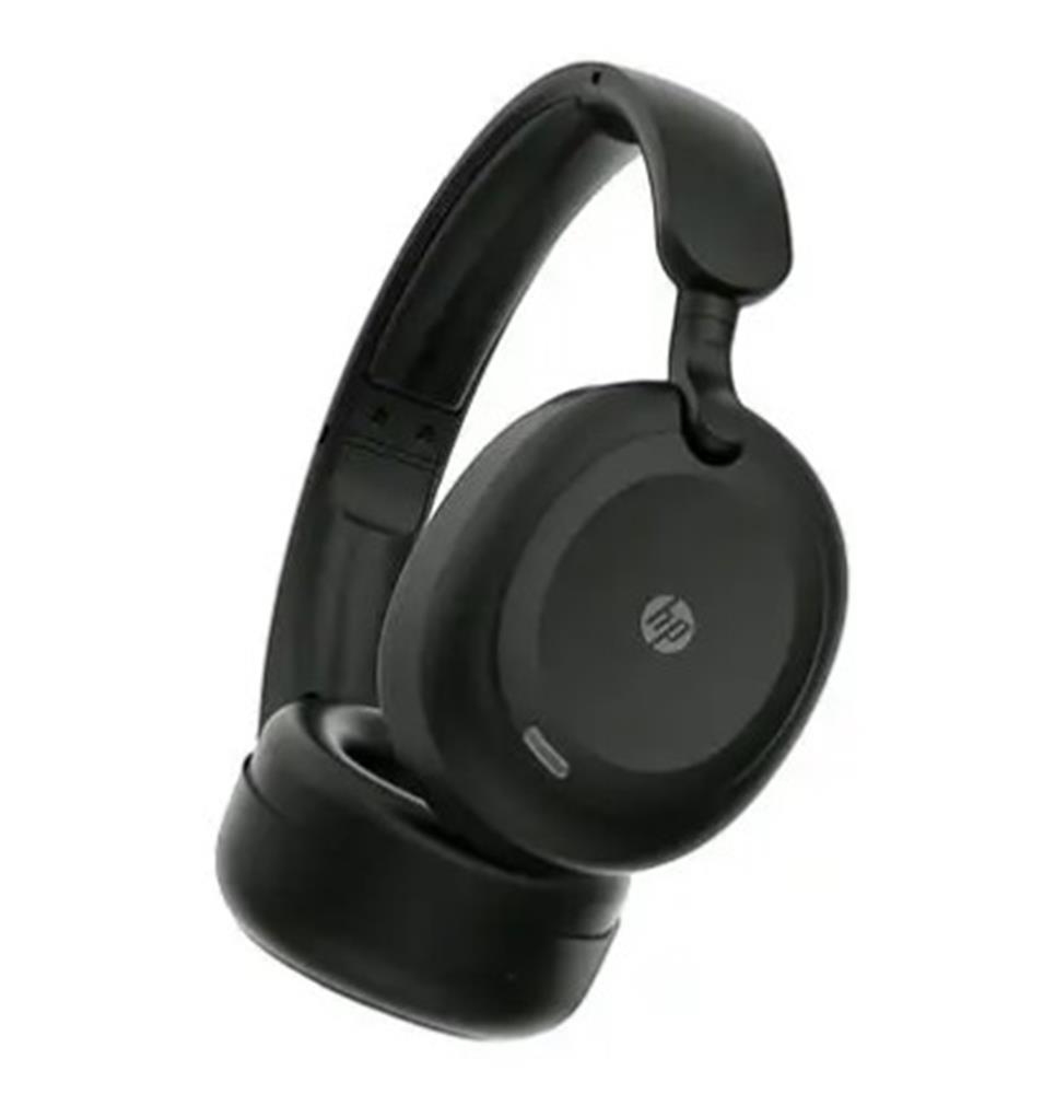 114087 HP H231A Kablosuz Kulak Üstü Bluetooth Kulaklık V5.3 Siyah (Mikrofonlu, Çift Cihaz Desteği) - Görsel 1