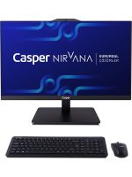 Casper Nirvana A90.1342-BE00X-V-S Siyah Intel i5-13420H 16GB RAM 500GB NVME 23.8" Pivot All In One