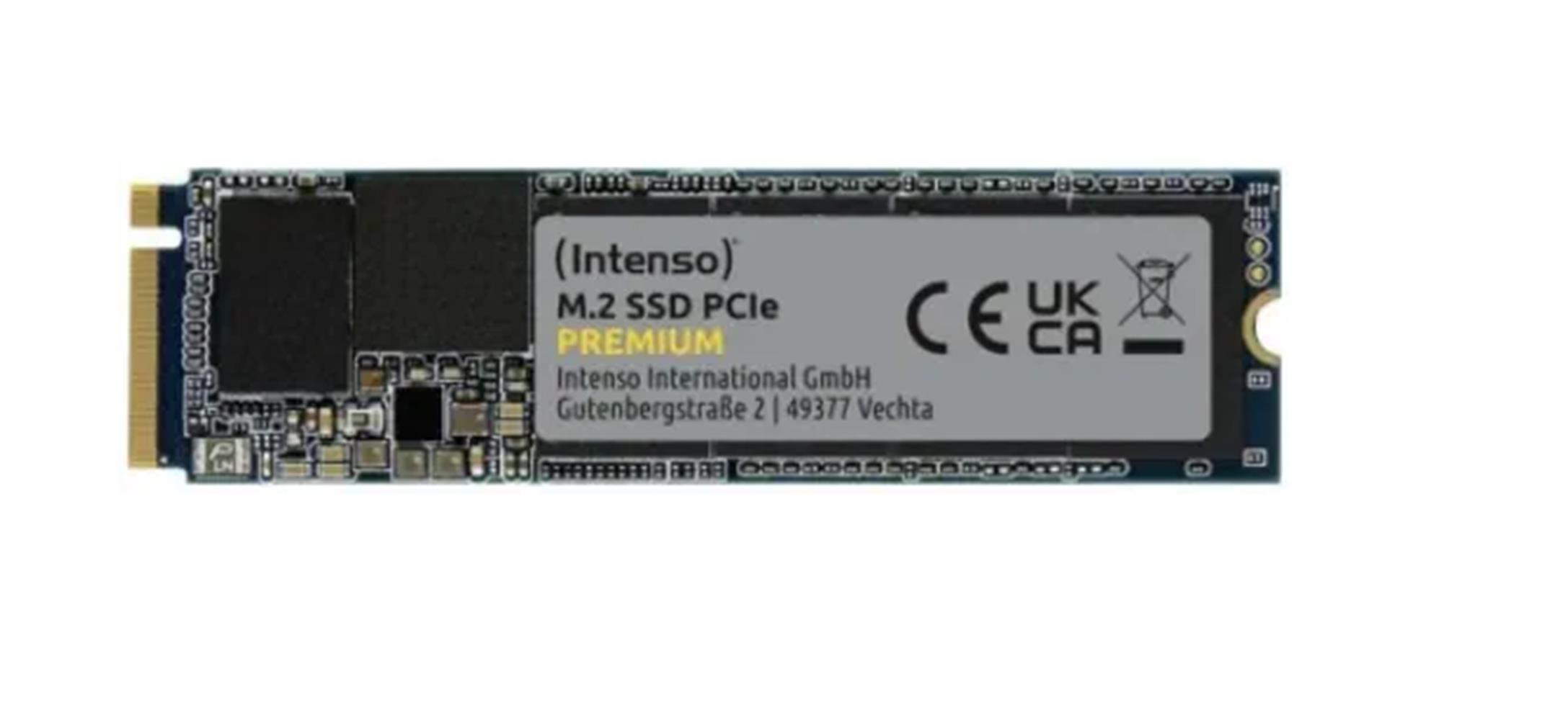 114503 Intenso 250GB Premium Gen.3x4 NVMe 1.3 2100MB-1100MB-s Ssd Disk - Görsel 1