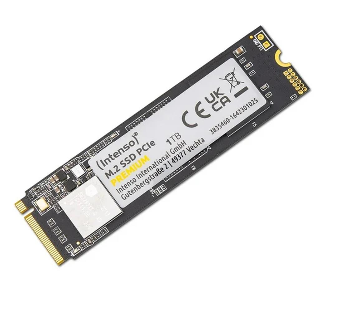 114507 Intenso 1TB MI500 Gen.4x4 NVMe 1.4 SSD 5300MB-4500MB-s Ssd Disk - Görsel 1