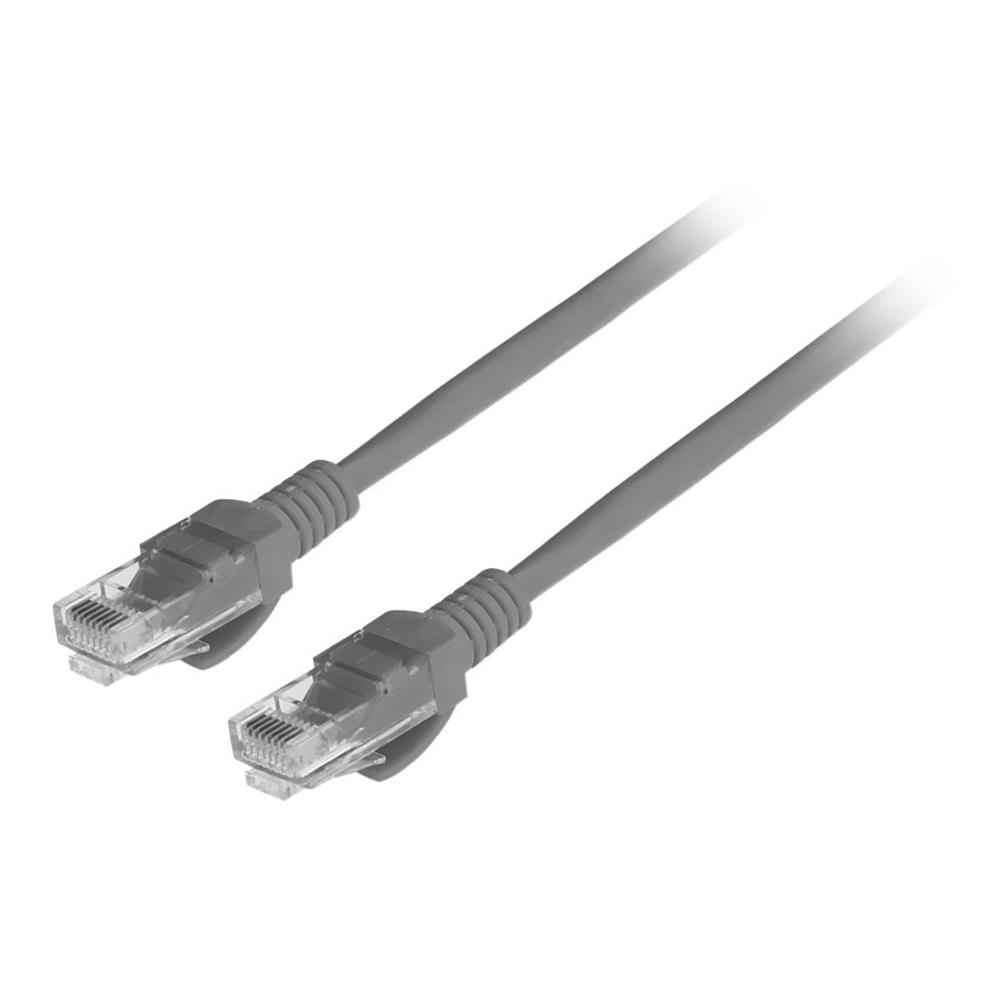 114707 Frisby FA-C6740G CAT6 Patch Kablo 10m Gri - Görsel 1