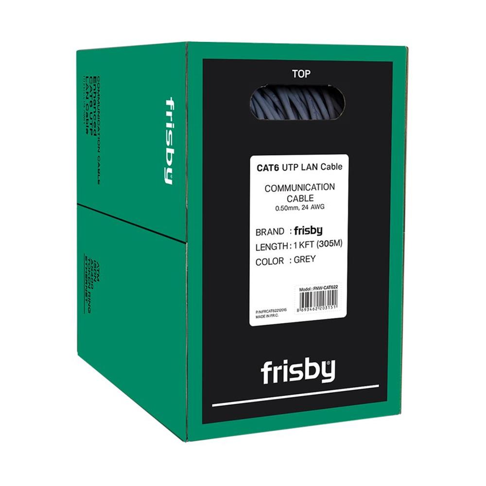 114715 Frisby CAT 6 UTP Kablo (305m) FNW-CAT622 - Görsel 1
