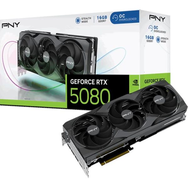 Pny RTX5080 OC VCG508016TFXPB1-O 256 Bit GDDR7 16 GB Ekran Kartı