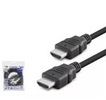 HADRON HDX2005  3M  HDMI (M) TO HDMI (M) KABLO PVC  SİYAH - Görsel 2