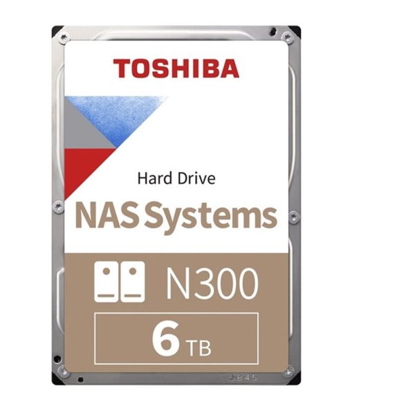 Toshiba 6TB MN10ADA600S N300 7200RPM 3.5" 128MB Cache Sata 3 NAS Disk Harddisk