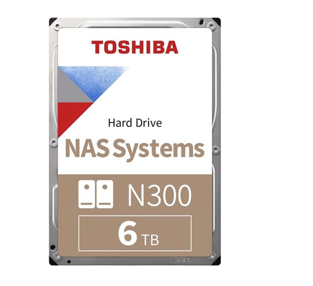 114981 Toshiba 6TB MN10ADA600S N300 7200RPM 3.5" 128MB Cache Sata 3 NAS Disk Harddisk - Görsel 1