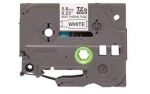 Brother P-Touch HSE-231 12 mm Beyaz Üzerıne Sıyah  Isı ile Daralan Laminasyonlu Etiket - Görsel 2
