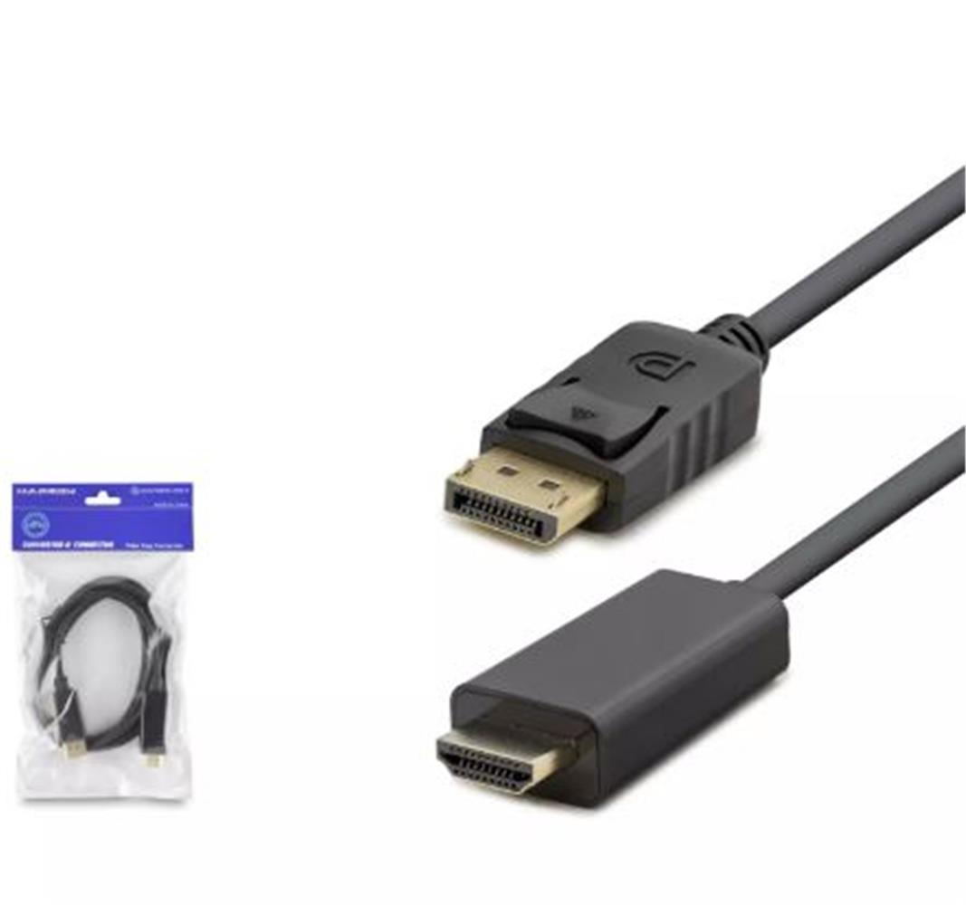 115166 HADRON HDX7796 1.8MT DISPLAY TO HDMI KABLO 4K 30HZ - Görsel 1