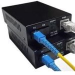 Teldata Media Converter Single Mode 10-100-1000 3 Km Only SC-SX TX-A-B-KITSET