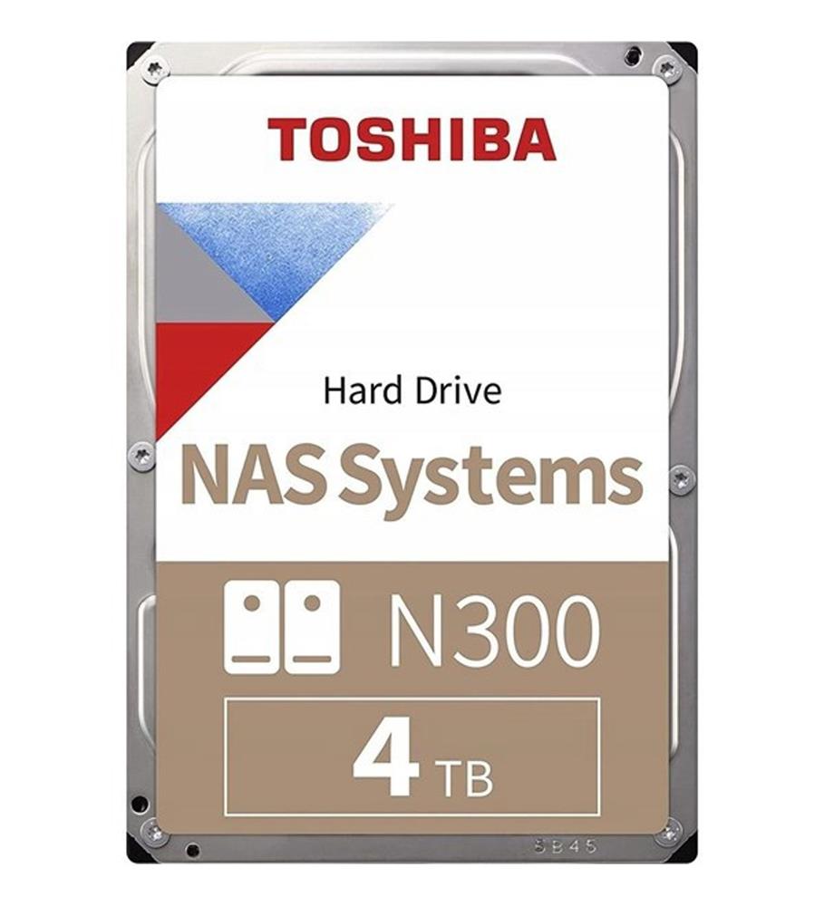 115257 Toshiba 4TB N300 MN10ADA400ES 7200RPM 512MB SATA3 Nas Diski - Görsel 1