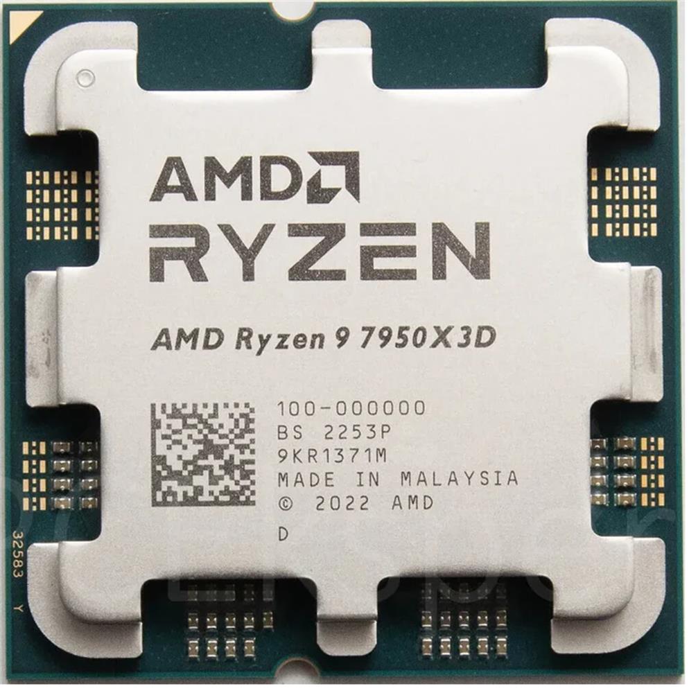 115306 AMD Ryzen 9 9900X3D 4.4GHZ 5.5GHZ 144MB 12C-24T 120W AM5 Tray - Görsel 1