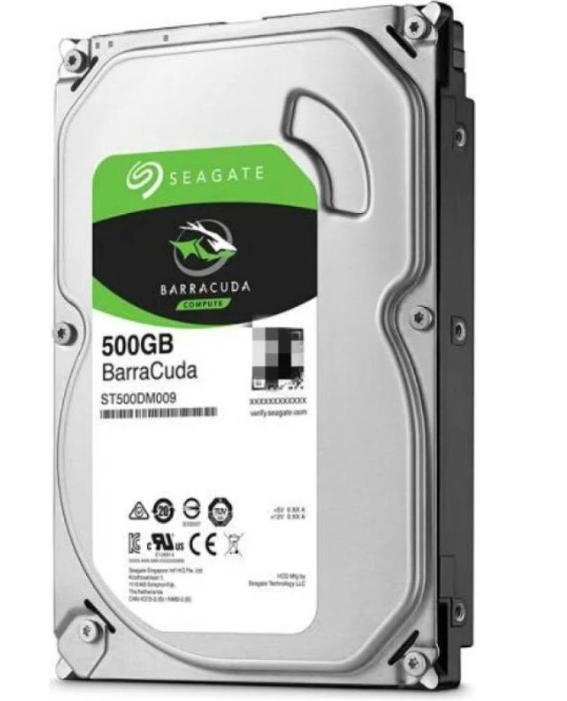 115391 Seagate 500GB ST500DM009 BarraCuda SATA 3.0 7200 RPM 3.5" Harddisk (İthalat) - Görsel 1