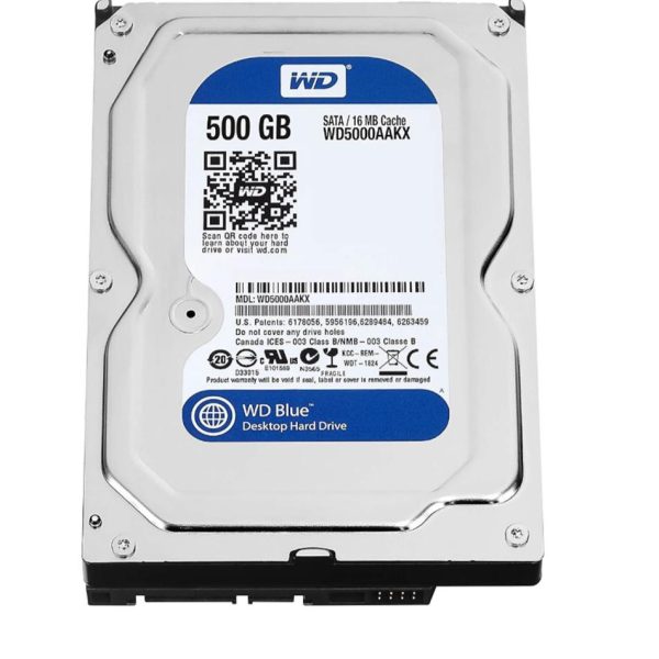 Wd 500Gb Caviar Blue WD5000AAKX SATA 3.0 7200 RPM 3.5" Harddisk