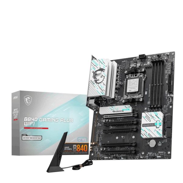 Msı B840 Gaming Plus Wifi 8000MHz (OC) DDR5 Soket AM5 M.2 HDMI ATX Anakart
