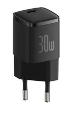BASEUS CCXF000301 Cube Pro USB-C Hızlı Şarj Cihazı 30W Siyah