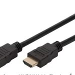 Digitus AK-330107-020-S 2 metre Altın Kapl.Siyah 4K HDMI Kablo