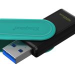 Kingston DTXS-128GB 128GB Portable USB 3.2 Gen1 DataTraveler ExodiaS (Black-Turquoise) Flash Bellek