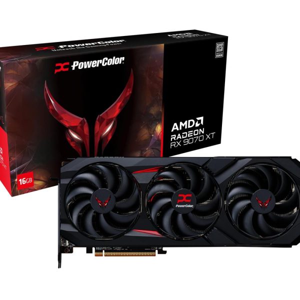 Powercolor Red Devil Radeon RX9070XT 16G-E-OC GDDR6 256Bit Gaming (Oyuncu) Ekran Kartı