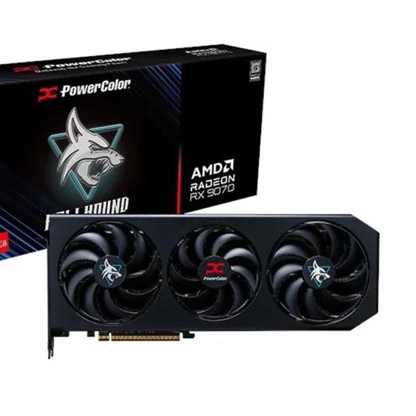 Powercolor Hellhound Radeon RX9070 16G-L-OC GDDR6 256Bit AEAE2PWC0028 Gaming (Oyuncu) Ekran Kartı