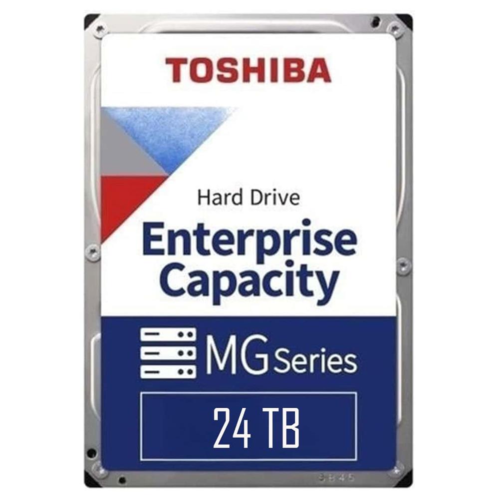 116538 Toshiba 24TB MG512e MG11ACA24TE 7200RPM 3.5 inç SATA 3.5 Enterprıse Nas ve Güvenlik Diski - Görsel 1