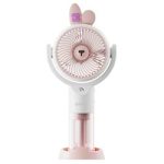 Asonic AFN26 Beyaz 500mAh 2 Kademe (Püskürtme Fonksiyon) Nemlendirici Sprey USB Fan Şarjlı - Görsel 2