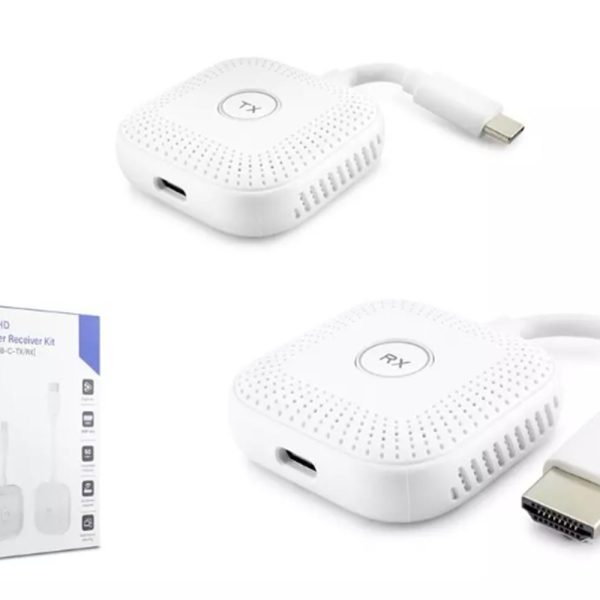 Hadron HDX1385 50mt Type-C Tx - Hdmi Rx Extender Kablosuz 1080p (Tv-Tablet-Projektör)