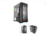 GameBooster FALCON GB-A750B 750w 80+ Bronze USB 3.0 Mesh ARGB ATX Mid Tower Gaming Kasa - Görsel 2