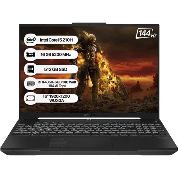 Asus Tuf Gaming F16 Fx607