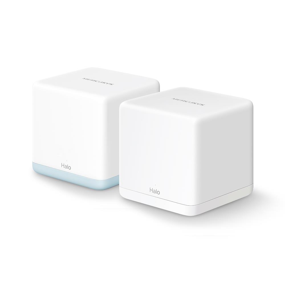 116875 Tp-Link Mercusys Halo H32G 2Li Paket AC1200 Tüm Evi Kapsayan Mesh Wifi Sistemi - Görsel 1