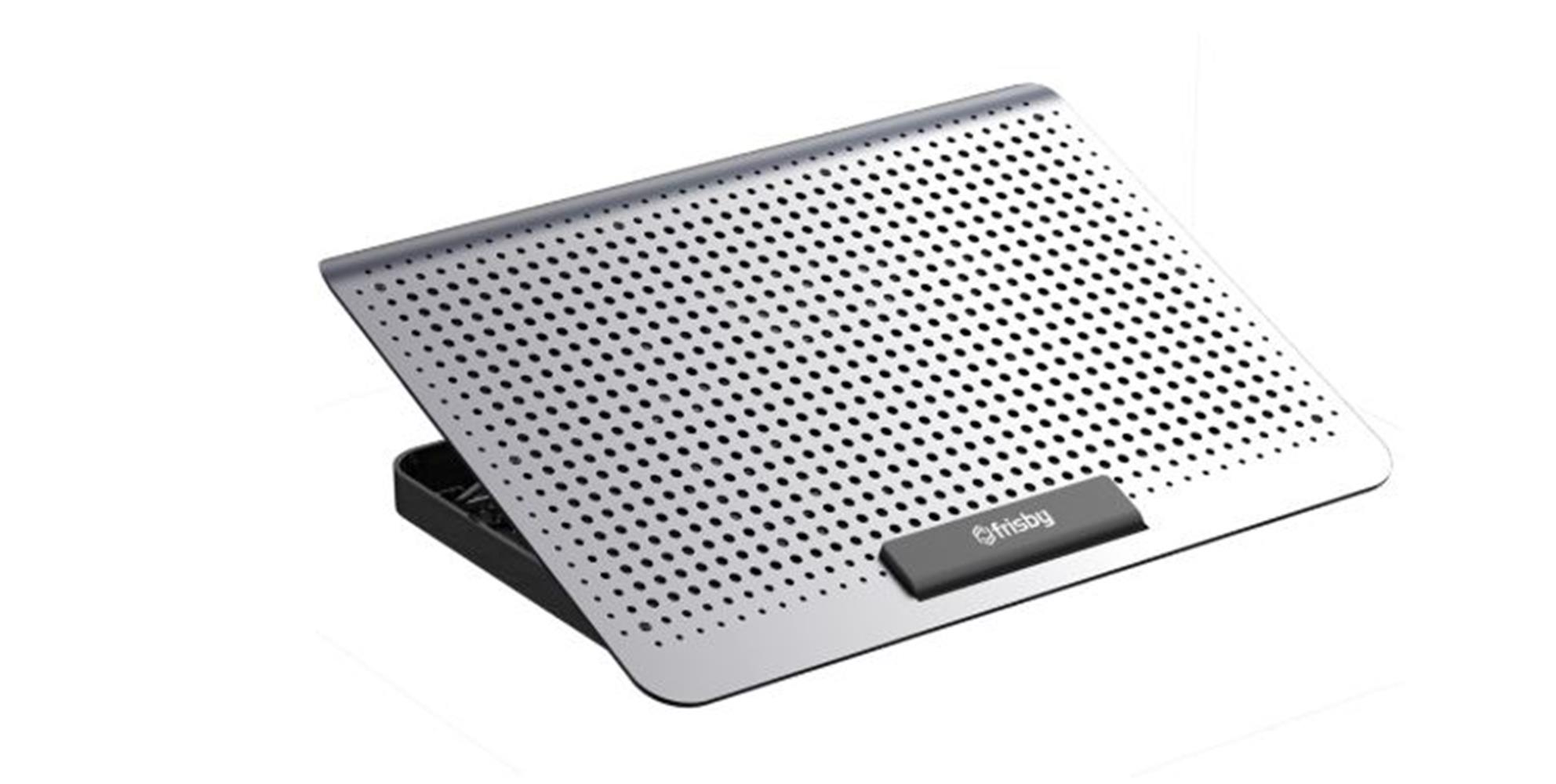 116897 Frisby FNC-5260ST Metal 15"-17" Notebook Soğutucu & Stand 2X Usb- Port 6x60mm Fan- 7 Kademe - Görsel 1