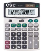 CSL CS-2372 12 Hane Masa Tipi İşlem Kontrollü Hesap Makinesi