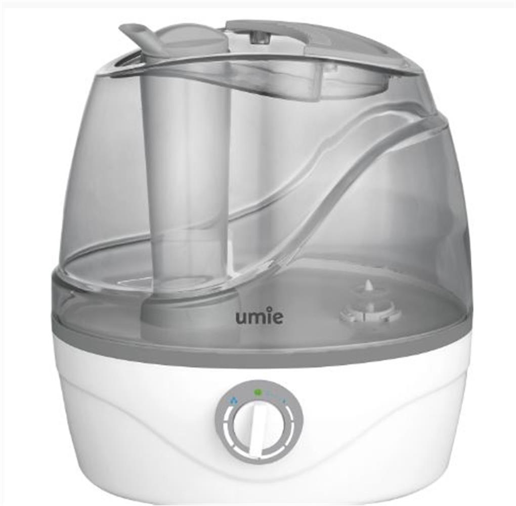 117190 Umie HN809 Gri Ultrasonik 25W 2.2 Litre Su Kapasitesi 10 Saat Çalışma Hava Nemlendirici - Görsel 1