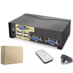 Hadron Hdx1380 2 Port Vga Kvm Switch  Uzaktan kumandalı