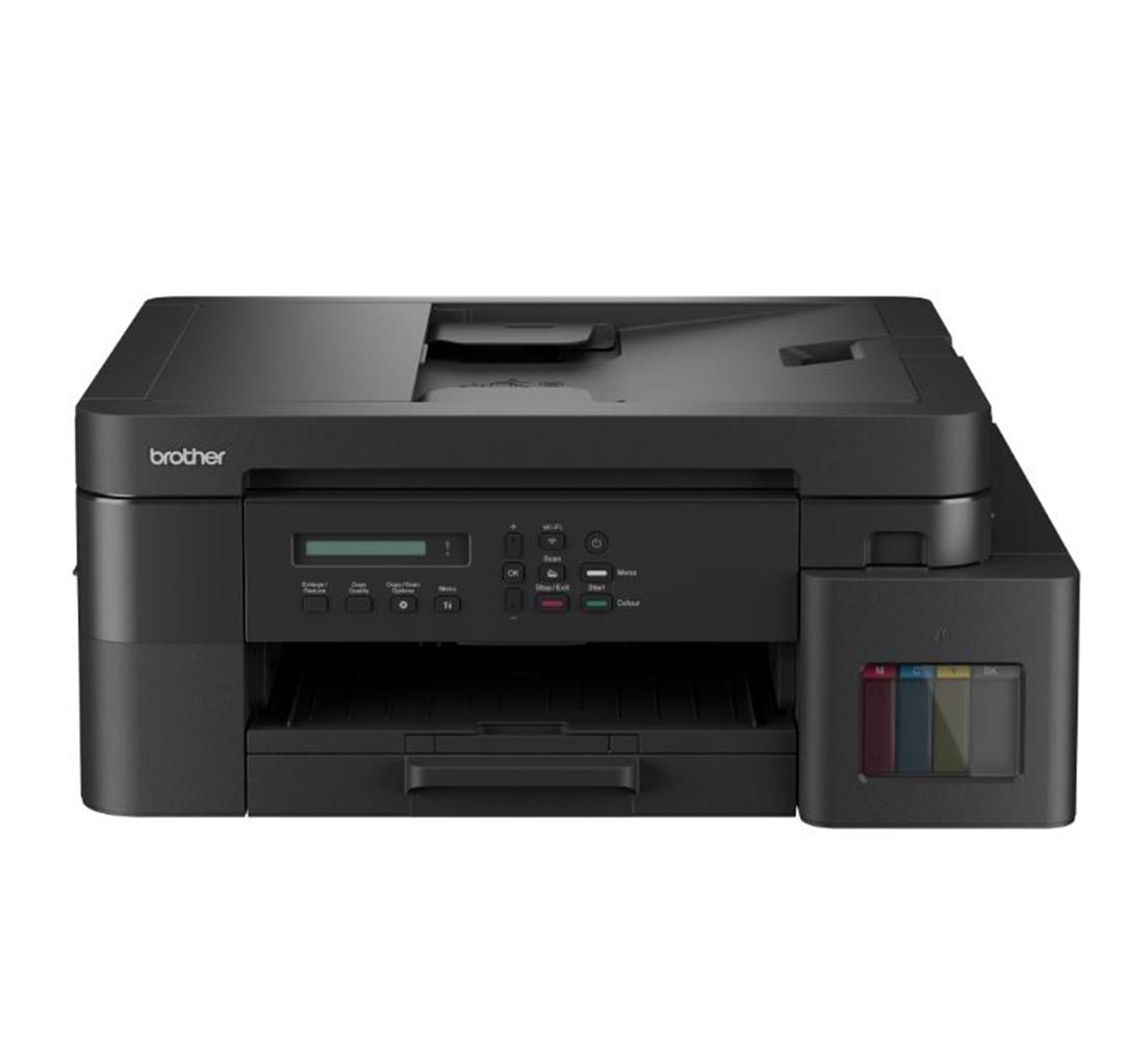 117369 Brother DCP-T830DW Yazıcı-Tarayıcı-Fotokopi Wi-Fi Renkli Mürekkepli Tanklı Yazıcı - Görsel 1
