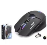 Hadron G400 Bluetooth Oyuncu Mouse Type-C Port Şarjlı + Led Ekran Rgb 1600Dpi Sessiz Siyah - Görsel 2
