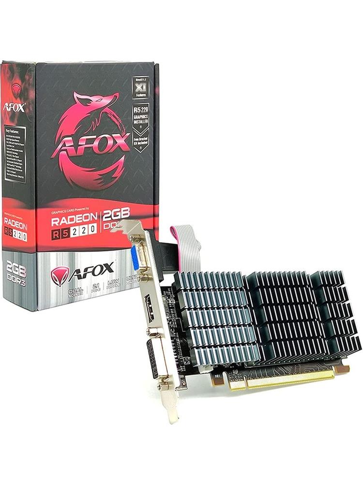 117566 Afox Radeon R5 220 2gb 64BIT Ddr3 Pcı-Express 2.0 Ekran Kartı AFR5220-2048D3L4 - Görsel 1