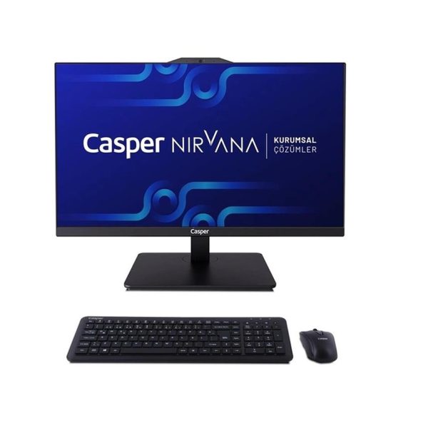 Casper Nirvana A90.1362-BE00X-V-S Siyah i7 13620H 16GB RAM 500GB 23.8" FreeDOS Pivot All In One