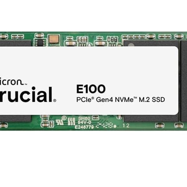 Crucial 1TB  E100 CT1000E100SSD8 1TB (5000-4500MB-s) M.2 2280 PCIe 4.0 NVMe Ssd Disk