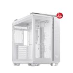 ASUS TUF Gaming GT502 Plus Panaromik Temperli Cam USB 3.2 ATX Beyaz Gaming Kasa 