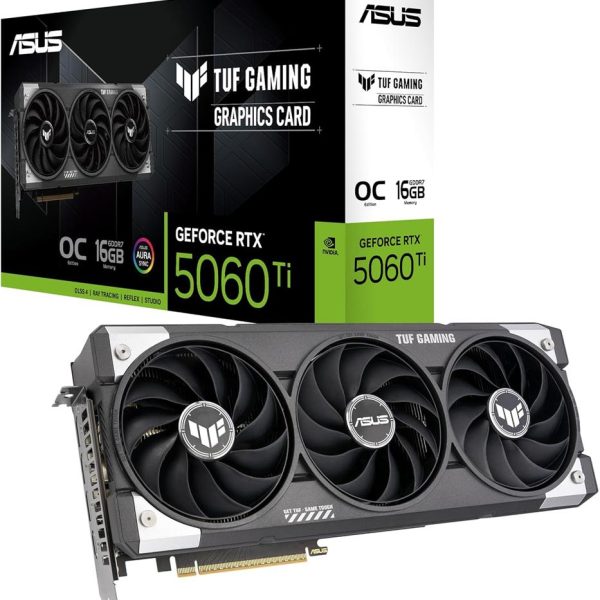 Asus TUF Gaming TUF-RTX5060TI-O16G-GAMING RTX5060TI 16GB GDDR7-128bit Ekran Kartı