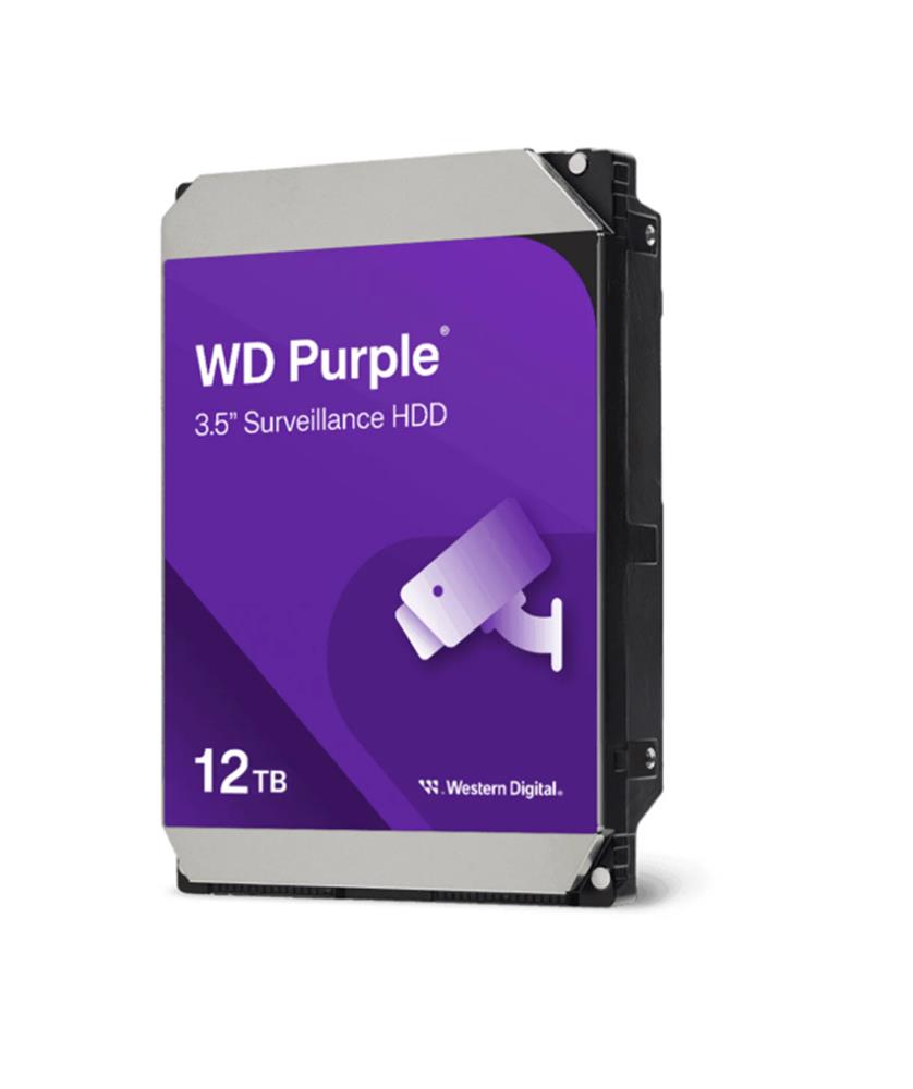 118335 Wd 12Tb wd121 Purple Pro 7200rpm 256MB Sata3 7-24 Güvenlik 3.5 Harddisk (Resmi Distribitör Ürünü) - Görsel 1