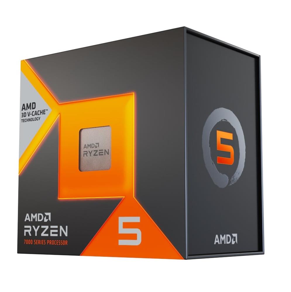 118363 AMD Ryzen 5 7500X3D BOX 6 Core 4.00-4.50GHZ 104MB Cache 65W Am5 Soket Kutulu İşlemci - Görsel 1
