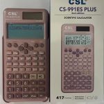 CSL CS-991ES PLUS-PINK Pembe Fonksiyonel Hesap Makinesi