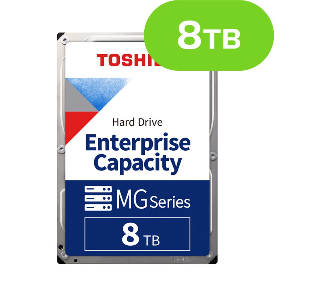 118586 Toshiba 8TB MG10ADA800E 3.5" 7200RPM 256Mb 7-24 Enterprice Güvenlik Diski - Görsel 1