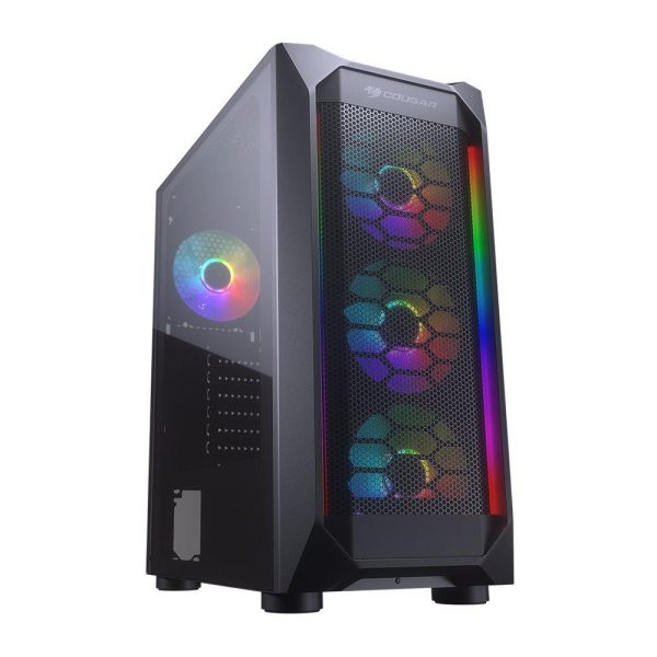 Cougar MX410 Mesh-G RGB Kasa (Cougar XTC650 650W 80+ Power Supply)
