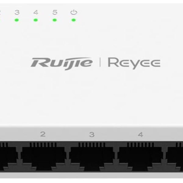 Ruijie Reyee RG-ES05G-L 5 Portlu 10-100-1000 Gigabit Tak Çal Tak Çalıştır Switch Plastik Kasa
