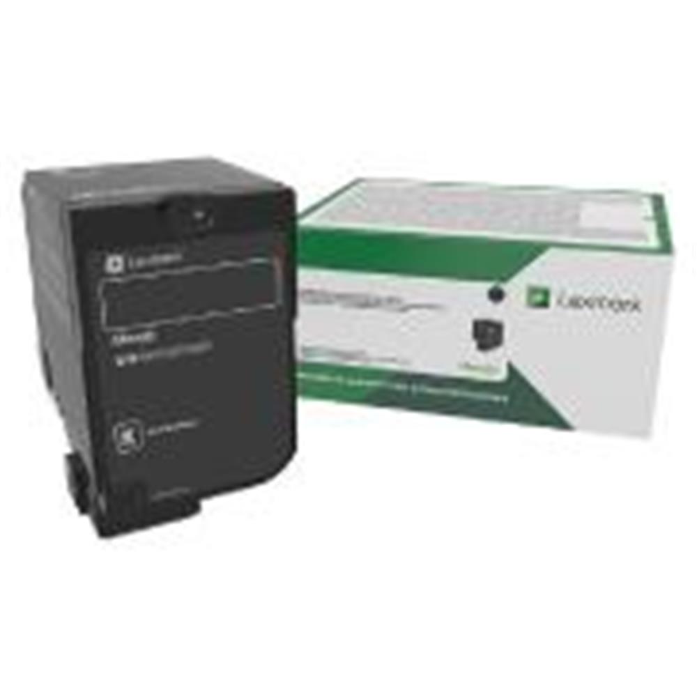 118787 Lexmark 84C5HK0 25.000 Sayfa Black Siyah Toner CX725 - Görsel 1
