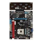 Esonic QS8-BTC Combo Intel Celeron Işlemcili HM65 1600 MHz DDR3 Soket 988 ATX 8li Mining Anakart - Görsel 2